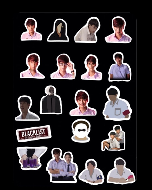 The blacklist gmmtv  custom sticker pack