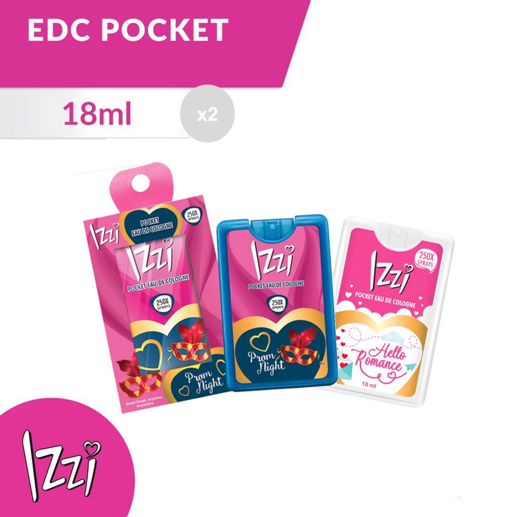 Izzi Pocket Eau De Cologne Pocket Parfum EDC Saku 18ml