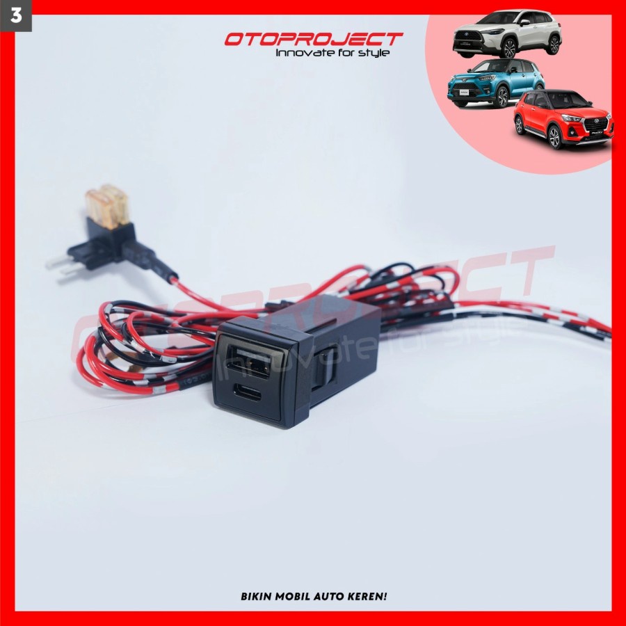 USB CHARGER DAIHATSU ROCKY