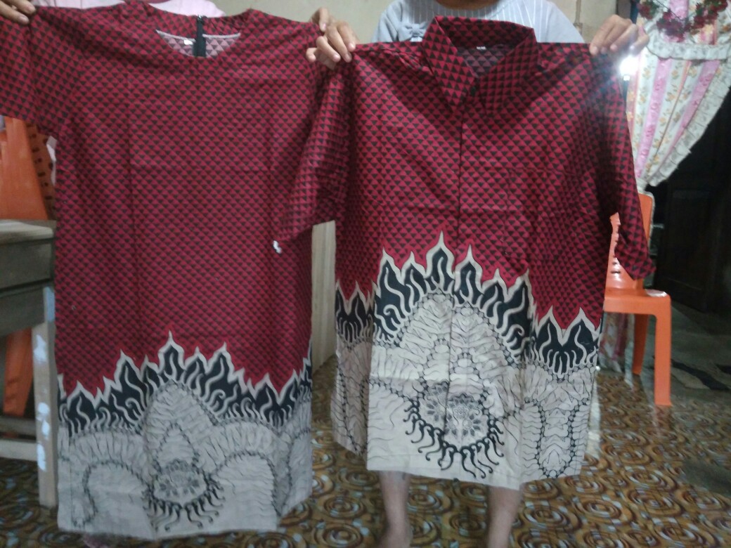 Rama Shinta Couple - Melani Set Couple Lilit Rovella Batik Couple Modern
