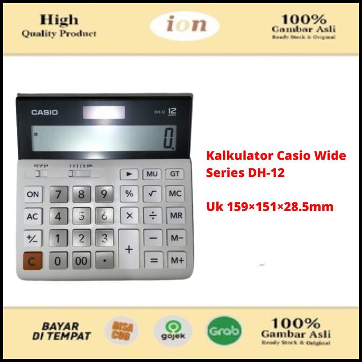 

Kalkulator Casio Wide Series Dh-12/ Calculator Casio Dh 12