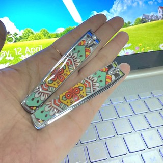 gunting kuku besar motif jepit kuku batik cantik