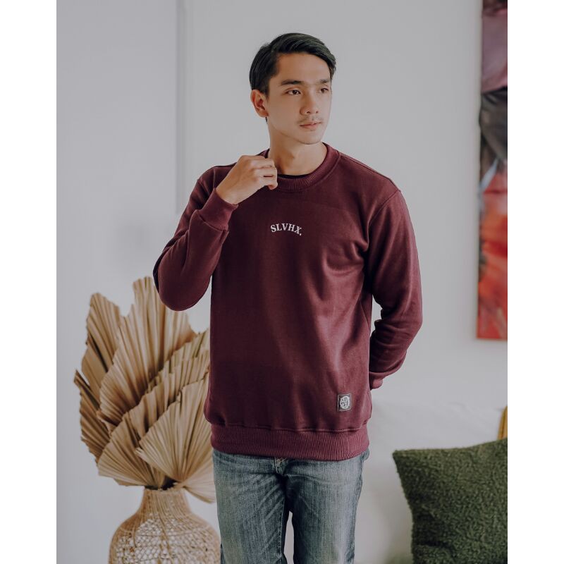 Crewneck Salviohexia Crewneck Slvhx Crewneck Maroon