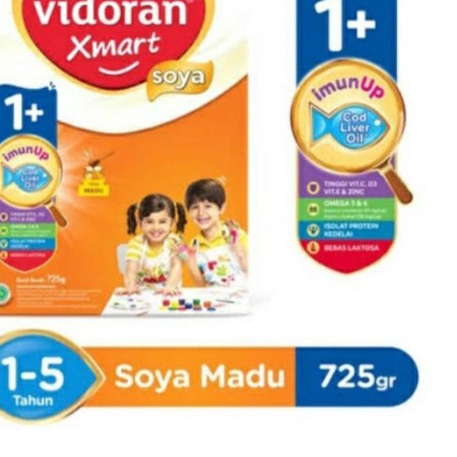 ♣ Susu Vidoran Xmart 1+ Soya 725gr ۩