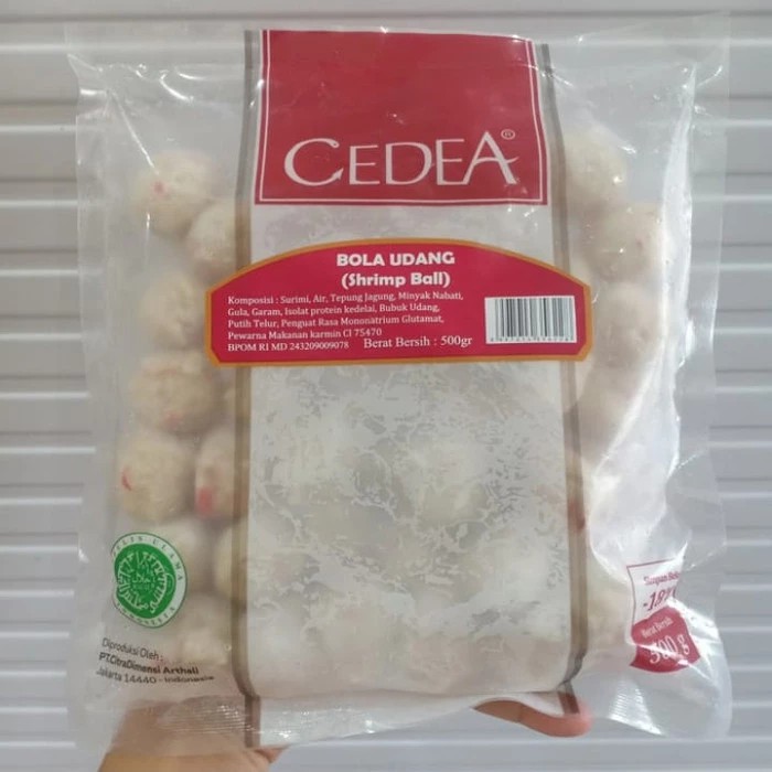 

cedea shrimp ball (bola udang) 500 gr