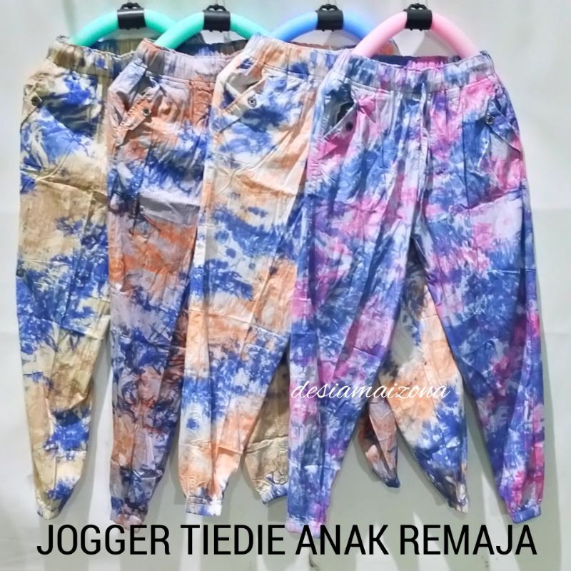 JOGGER TIDIE,CELANA KEKINIAN ANAK REMAJA//MATT KATUN RAYON PREMIUM.