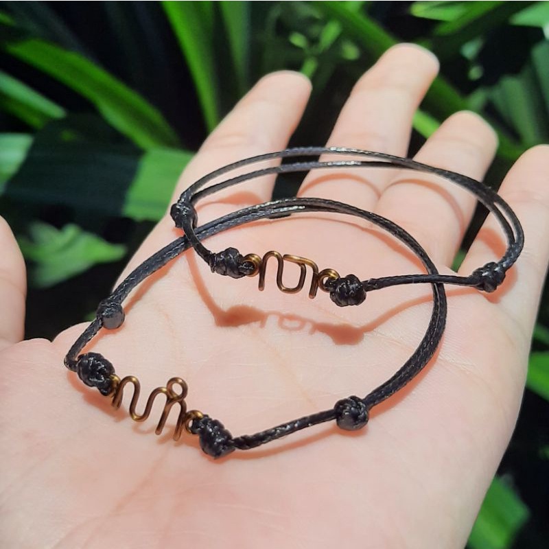 Wattu Gelang Aksara Jawa Charm Custom