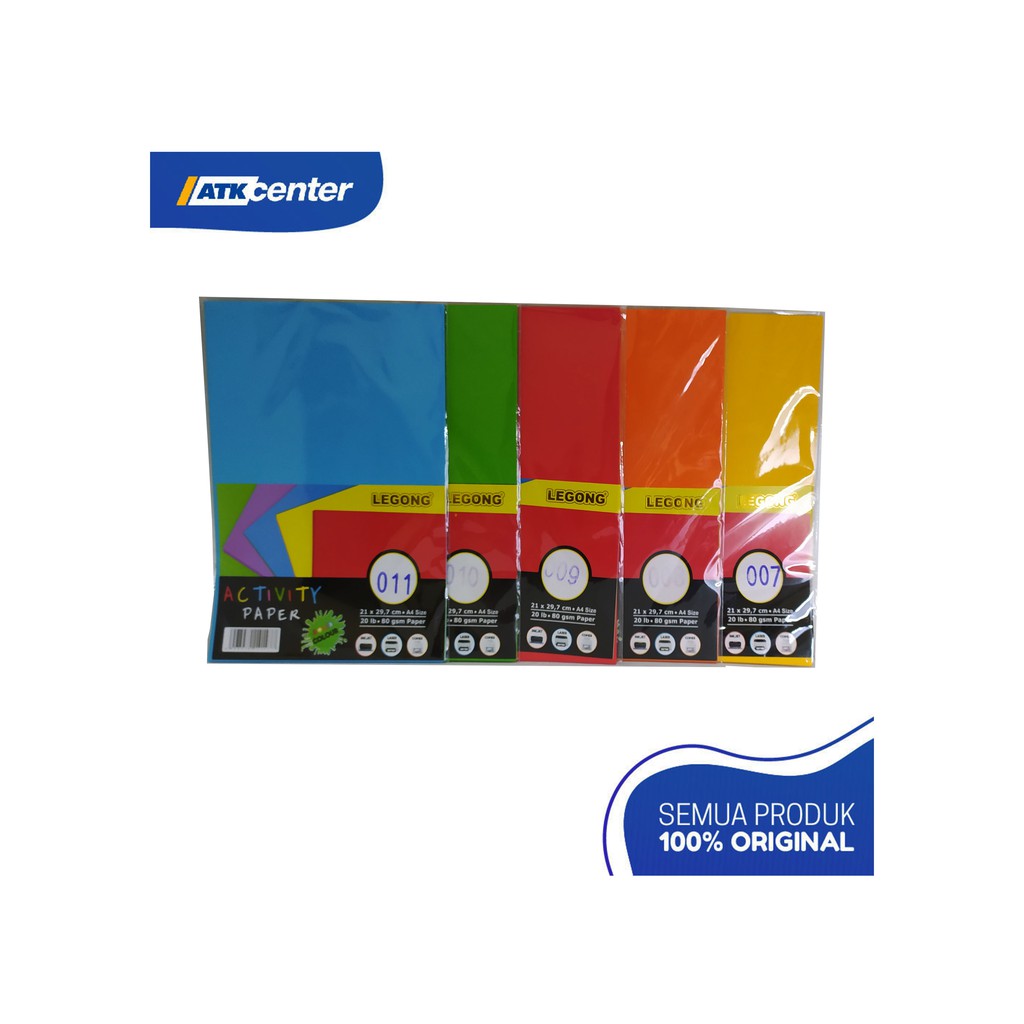 

Activity Paper / Kertas Origami LEGONG A4 WARNA SOLID