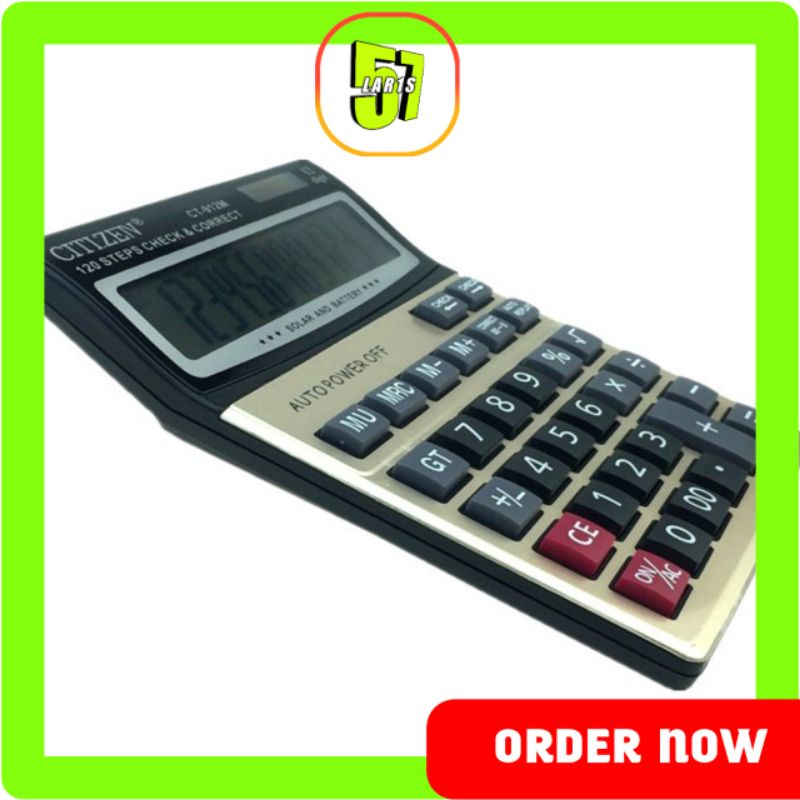 

Kalkukator Kantor Dagang 12 Digit CT 912M