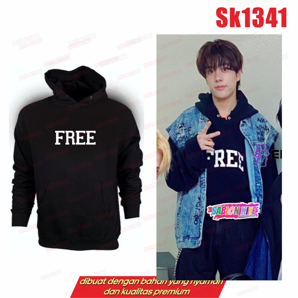 MURAH!!! SWEATER HOODIE  JAKE FREE SK1341 UNISEX KPOP