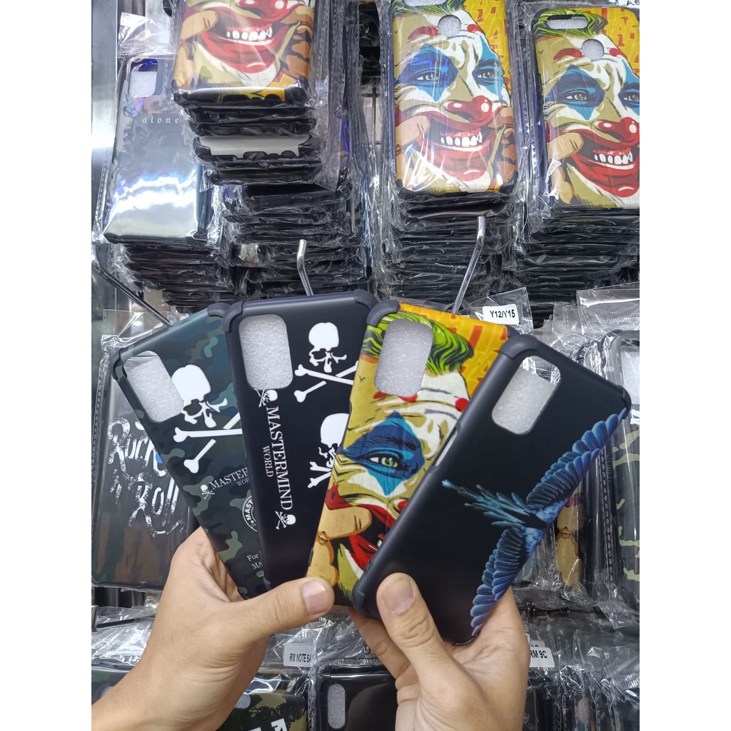 CASE MOTIF Mastermind Realme C11 C12 C15 C17 7i BAHAN SKINFEEL PRINTER 3V