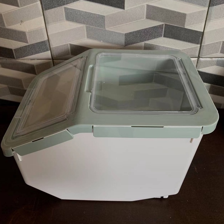 Kontainer Tempat Makan Hewan 5KG/10KG pet Food Container pet dispenser tempat simpan makanan anjing kucing