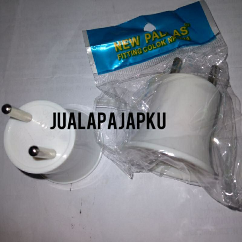New Pallas Fitting Colok Polos 3A 250V NP 324 Newpallas