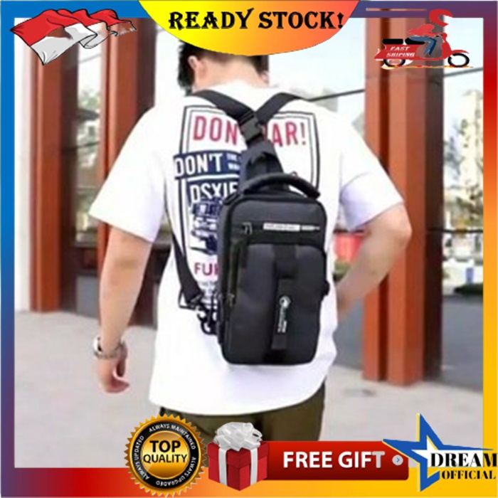 Waistbag Pria / Tas Selempang / Tas Bahu Pria - Professional Carefree
