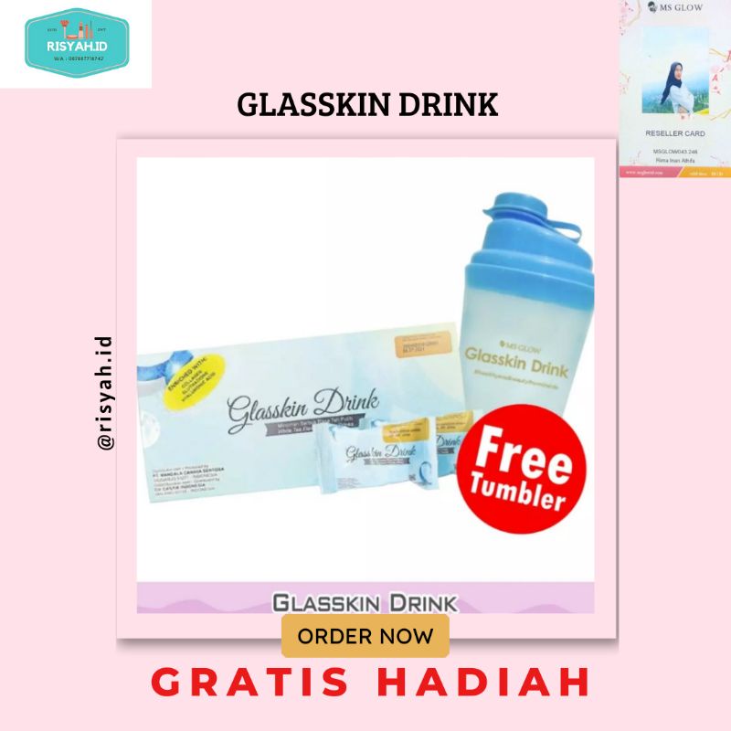 

MS GLOW GLASSKIN DRINK ORIGINAL CILEDUG TANGERANG