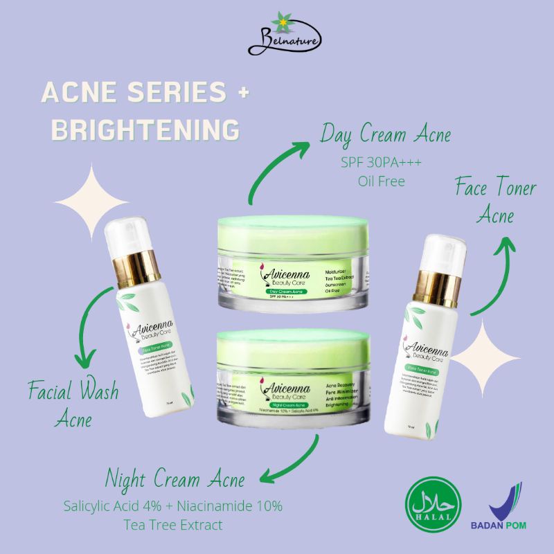 Acne Series Plus Brightening Avicenna Beauty Care