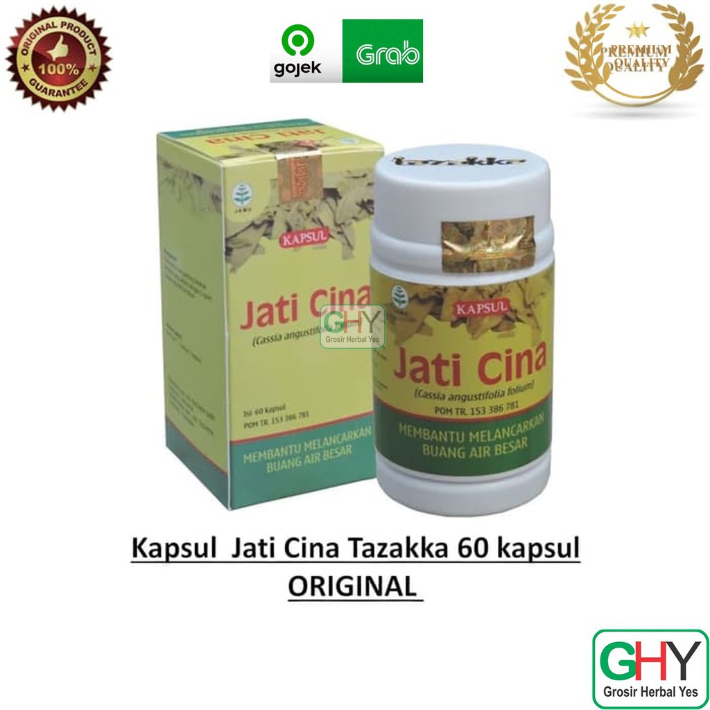 Kapsul Ekstrak Daun Jati Cina Tazakka - Obat Herbal Diet