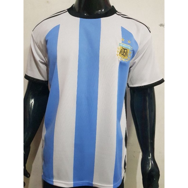 BAJU BOLA JERSEIY NEGARA ARGENTINA HOME PIALA DUNIA 2022