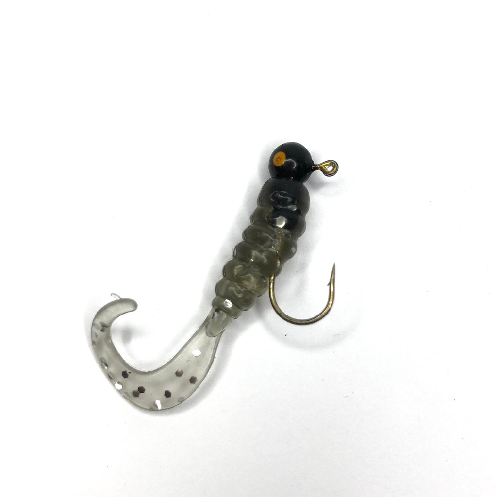 Umpan Jig Head +  Softlure Ukuran 2,6 gram