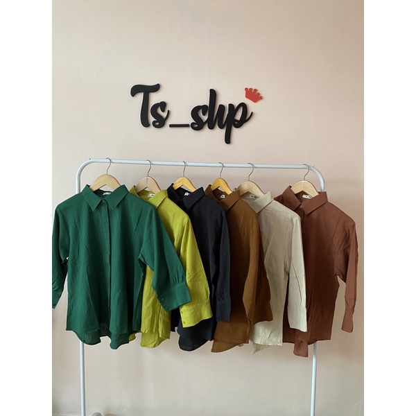 Azelia kemeja  oversize