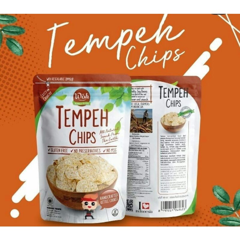 

Woh Tempeh Chips Original flavour