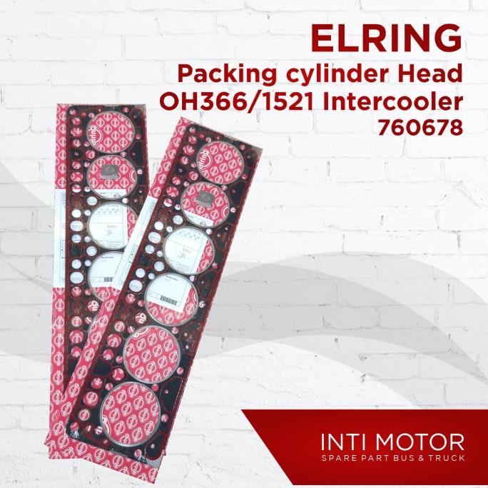 ELRING Packing cylinder Head OH366/1521 Intercooler 760678 ONDERDIL SPAREPART BUS TRUK SUKU CADANG