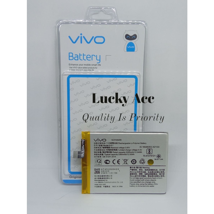 Batre Baterai Hp Vivo Y71 1724 1801i / Vivo Y71i 1801 Kode Model B-E1 Battery