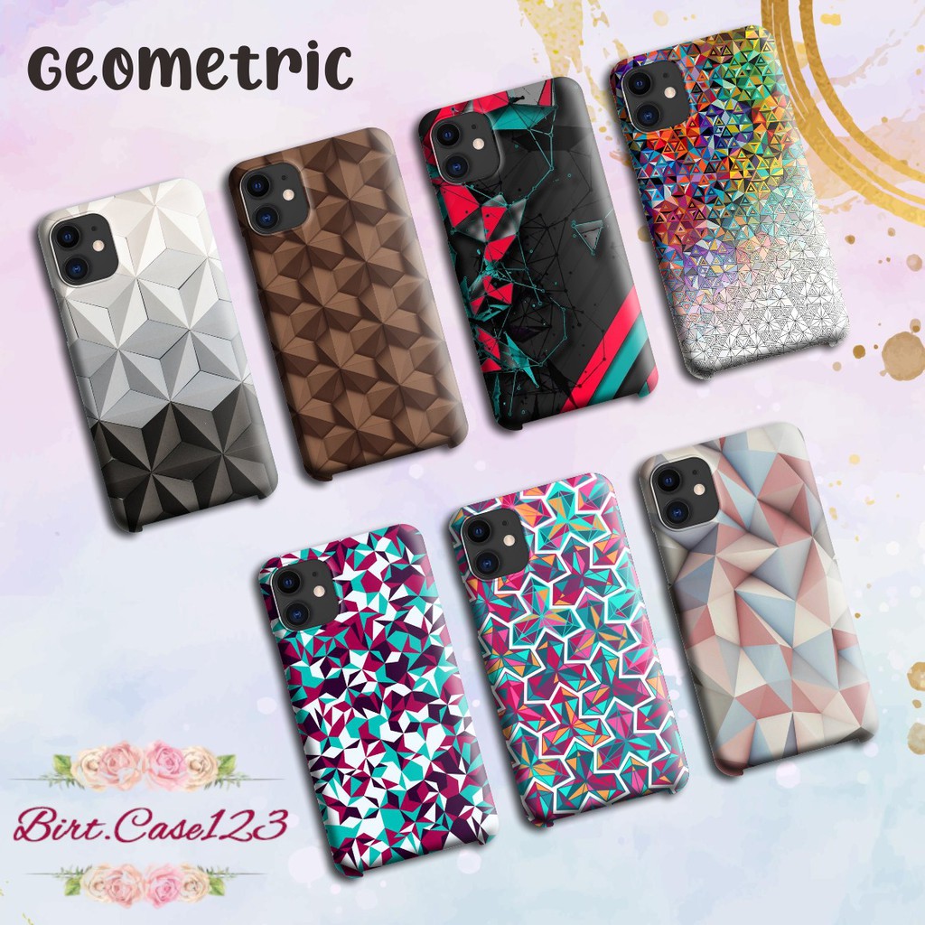 Hardcase GEOMETRIC Realme C1 C2 C3 U1 2 2 Pro 3 Pro 5 5i 5s Pro 6 Pro X Xt C11 C12 C15 9C 7 7i BC913