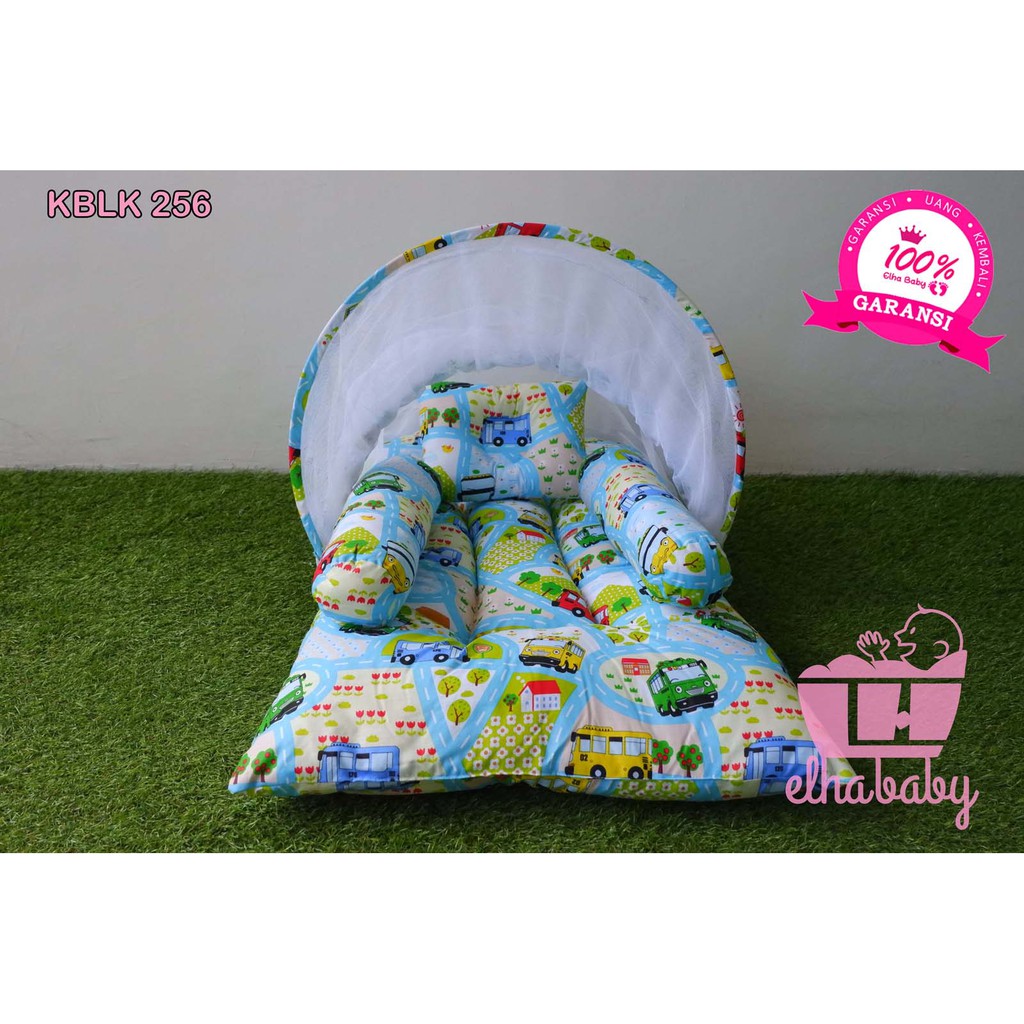 Perlengkapan Baby Kasur Bayi Murah Produk Tempat Tidur Kelambu Lipat Unik Anak Perempuan Laki Laki