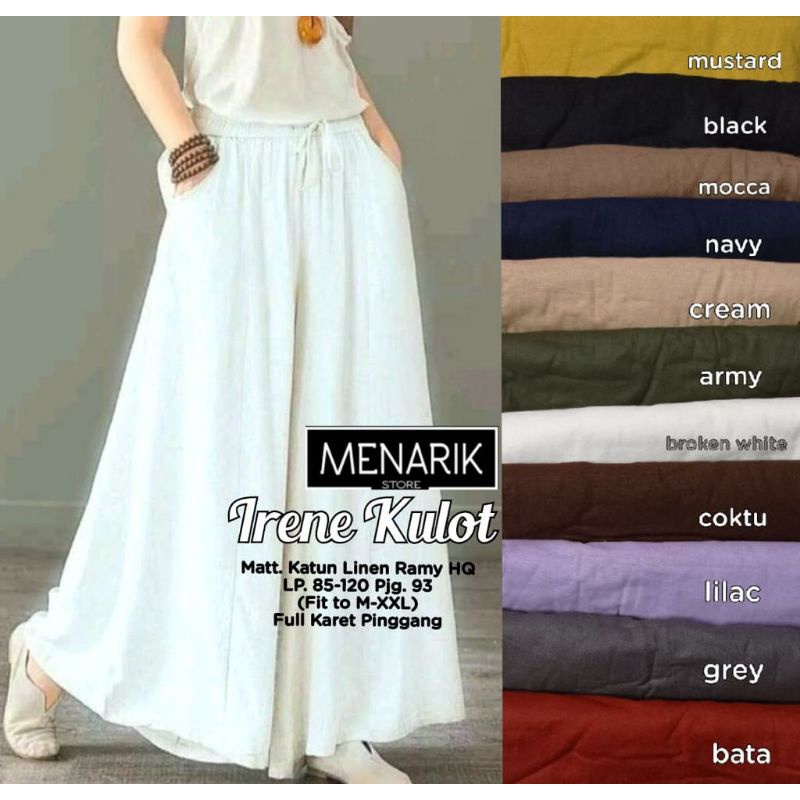 Irene celana kulot murah