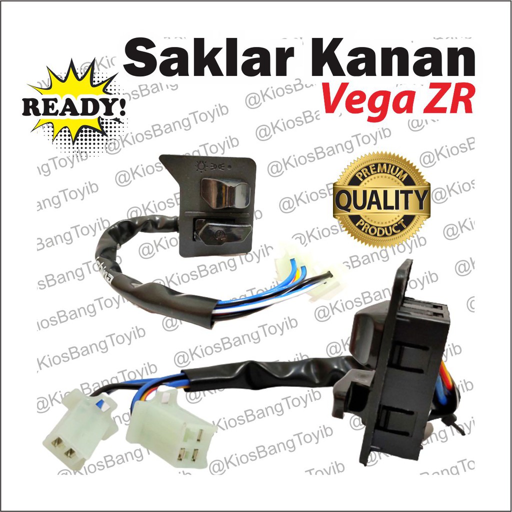 Saklar Holder Handle Kanan Switch Tombol Starter Stater Yamaha 𝐕𝐞𝐠𝐚 𝐙𝐑 ★ISHIMA★