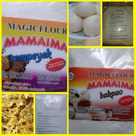 

Tepung mamaima BAKPAO 365gram