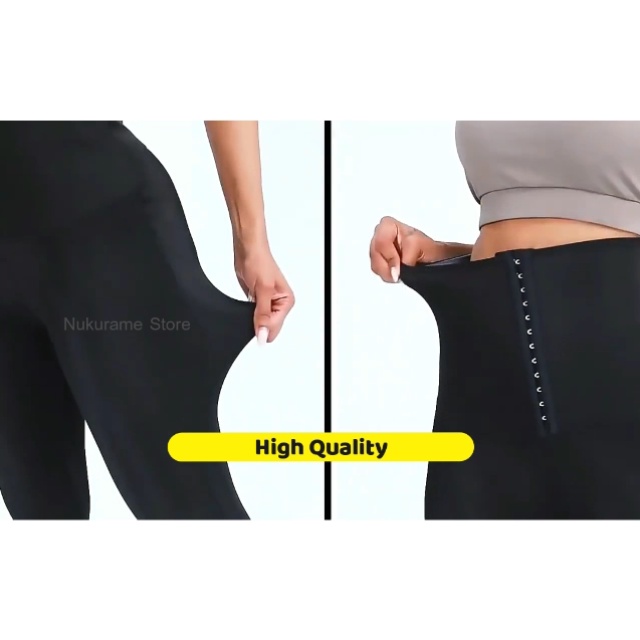 SLIMMING PANT PELANGSING PEMBAKAR LEMAK SAUNA SILVER PREMIUM