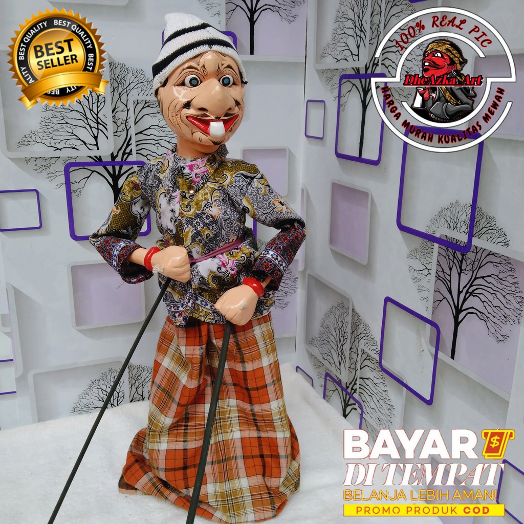 Wayang Golek Gareng Kualitas Bagus