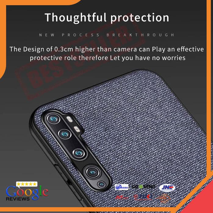 ACC HP XIAOMI MI NOTE 10 MI NOTE 10 PRO DENIM CAFELE ORIGINAL JEANS HARDCASE