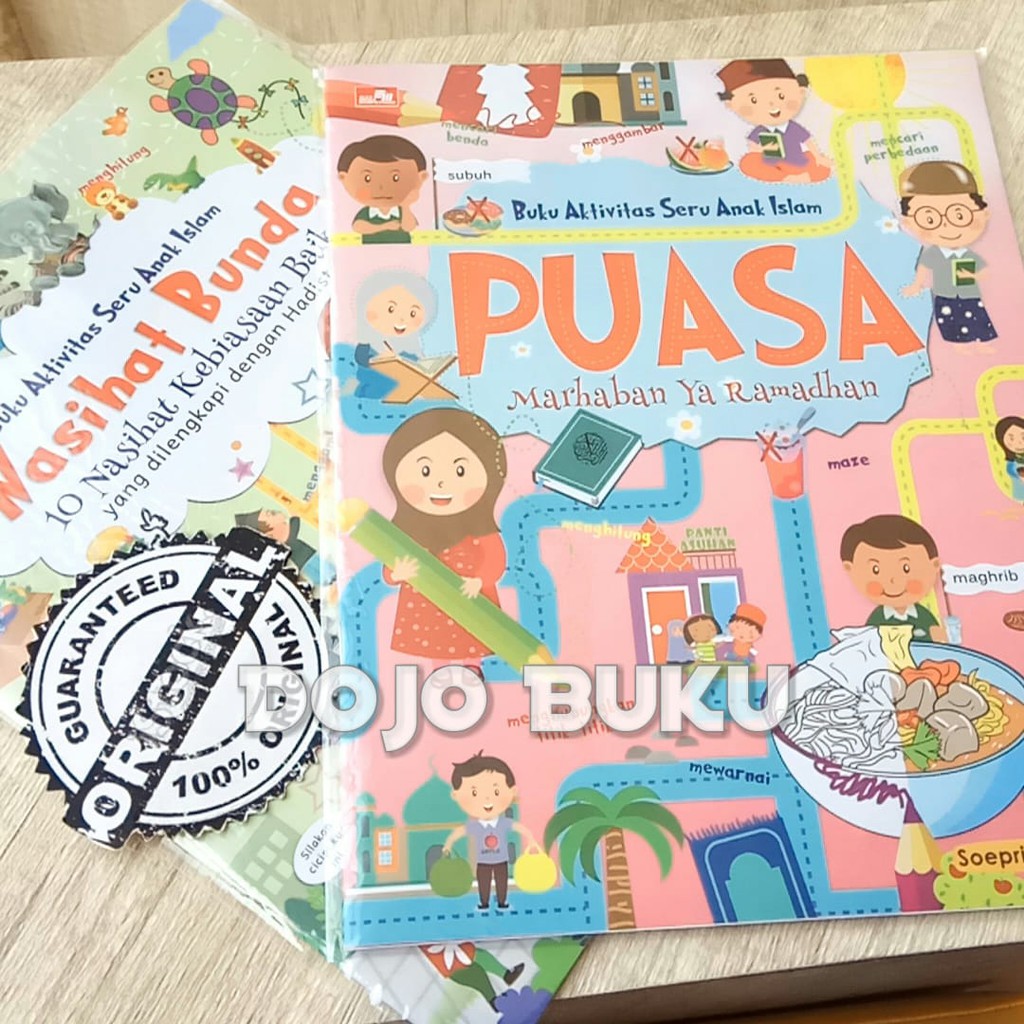 Seri Buku Aktivitas Seru Anak Islam by Supri Ketjil