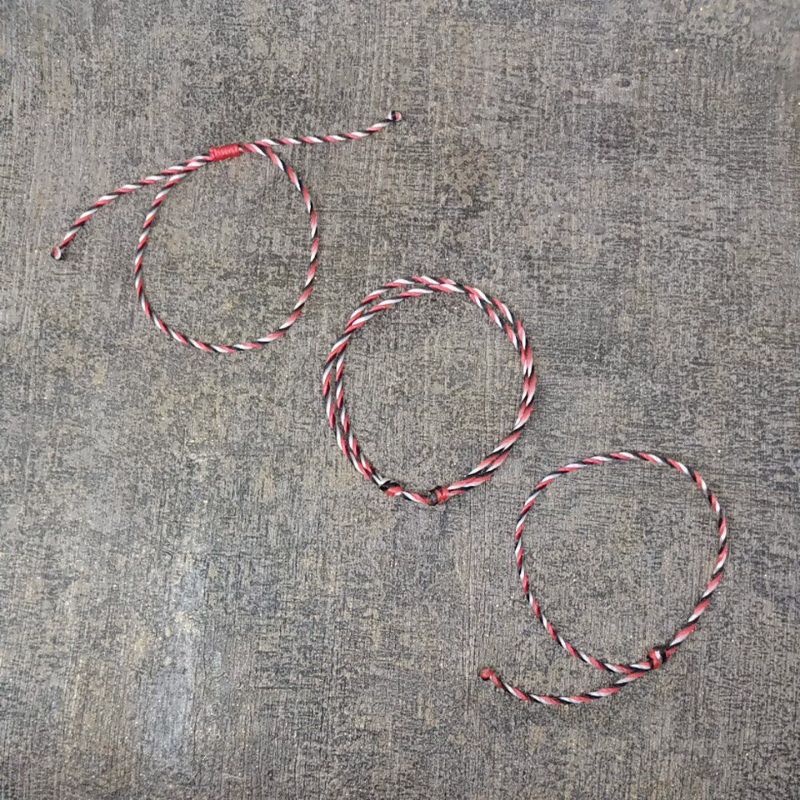 Gelang Tridathu Tarik Ulur 0,8Mm