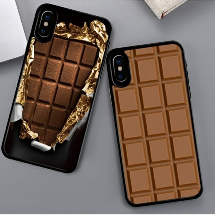 [P05] Chocolat Phone Case Glossy Realme 2 2pro 3 3pro 5 5pro c1 c2 x xt