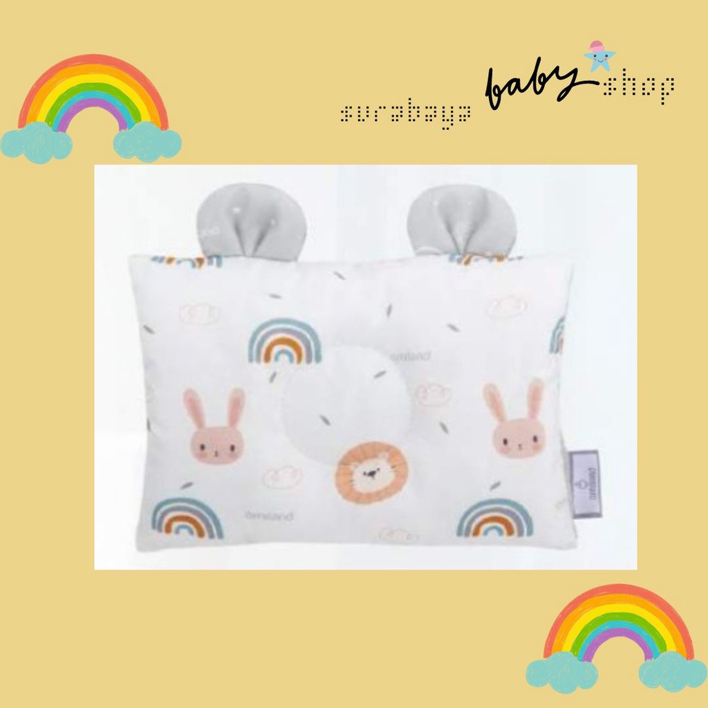 OMILAND BANTAL LENGAN DWI FUNGSI TRAIN / BROWN BEAR / RAINBOW SERIES OB041712