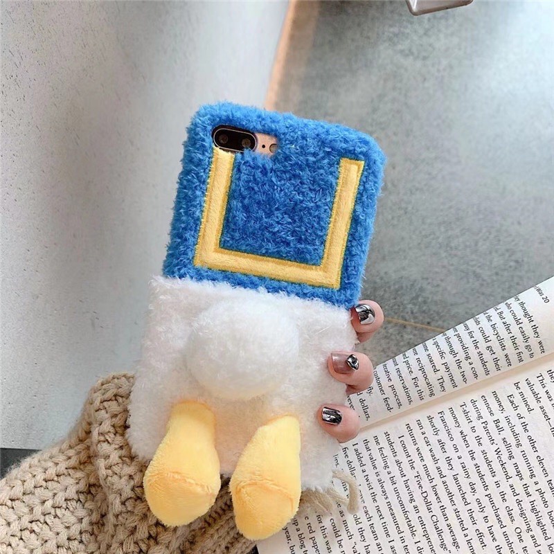 Donald Duck Furr Case Iphone 14 Pro Max 13 Pro Max 14Plus 13 Plus SE2 7 7+ 8 8+ X Xs Xr XsMAX 11 11pro 11promax 12 promax 12pro 12promax