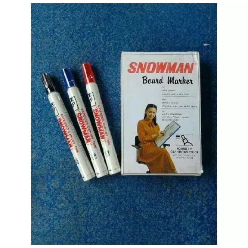 

Spidol Snowman White Board