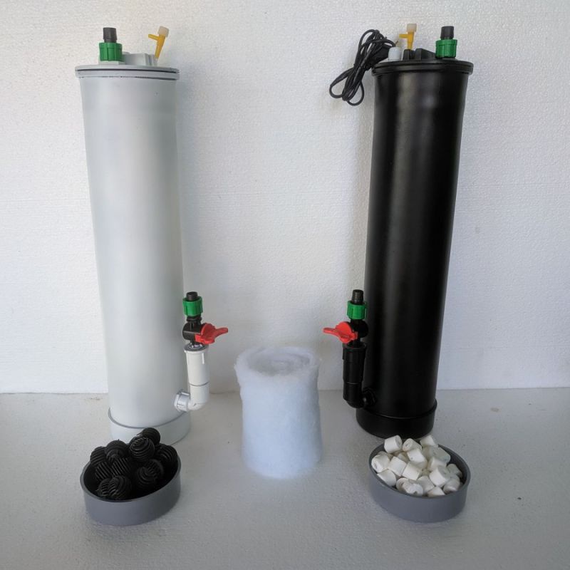 Tabung Filter aquascape aquarium filter canister kanister diy tinggi 30cm 40cm 50cm pipa rucika ori