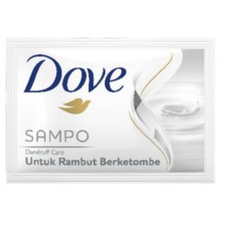  Dove  shampo  sachet untuk  rambut  rontok  berketombe rusak 