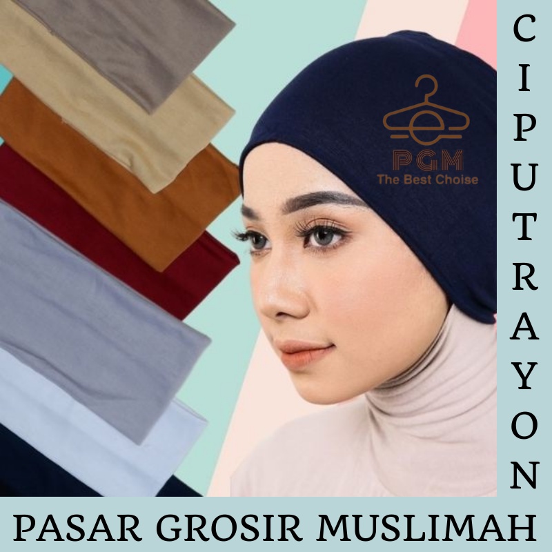 Ciput Kaos Rayon /Inner Kaos Rayon / Bandana Arab Kaos MURAH BISA COD