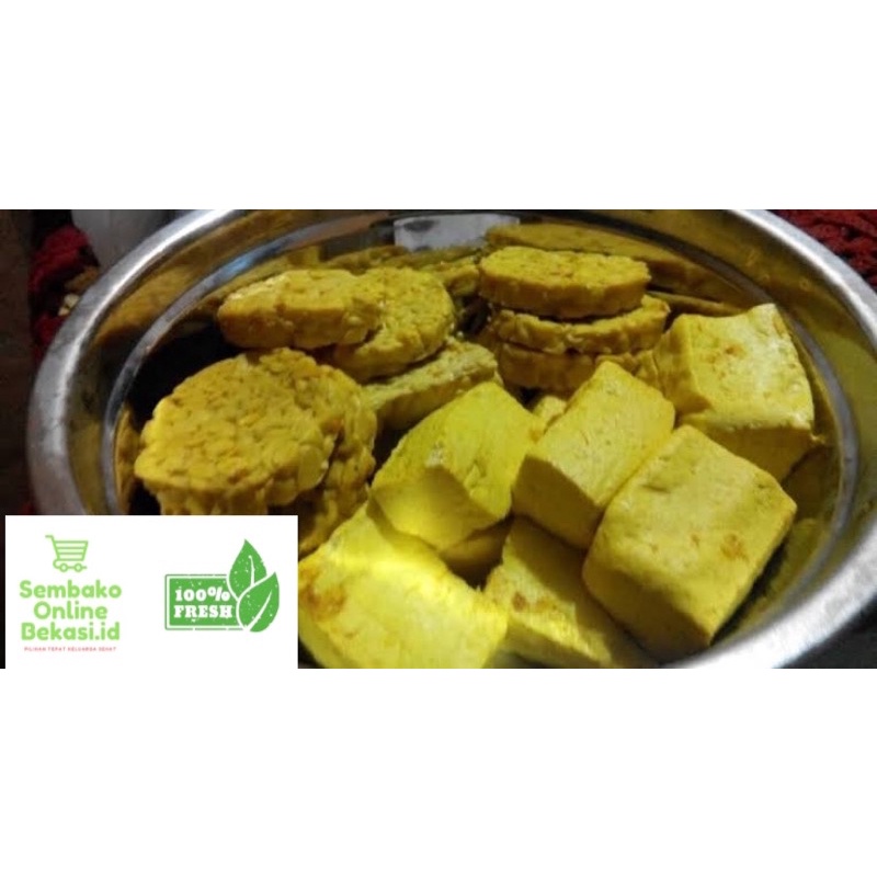 

PAKET TAHU TEMPE BUMBU KUNING PRAKTIS TINGGAL GORENG 500 GRAM