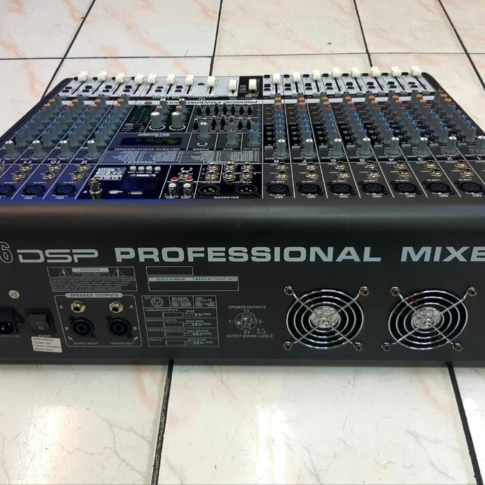 HUJI | POWER MIXER PREMIUM 12 CHANNEL CRIMSON 2000 WATT EFFECT REVERB DIGITAL