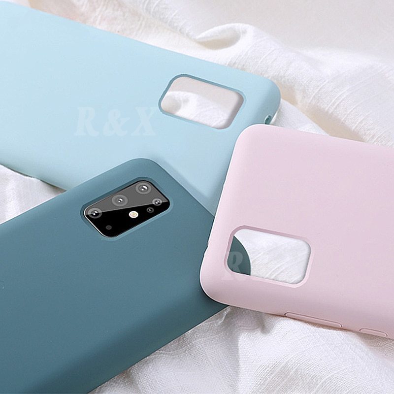 New Liquid Silicone Case For Xiaomi POCO M3 Poco X3 NFC Mi 10T Redmi Note 8 Pro 9A 9C Note 9S Soft TPU Protective Cover IYA