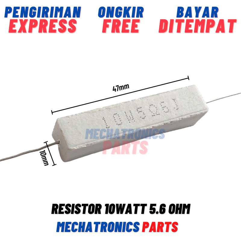 [PAS-9542] RESISTOR 10WATT 5.6OHM