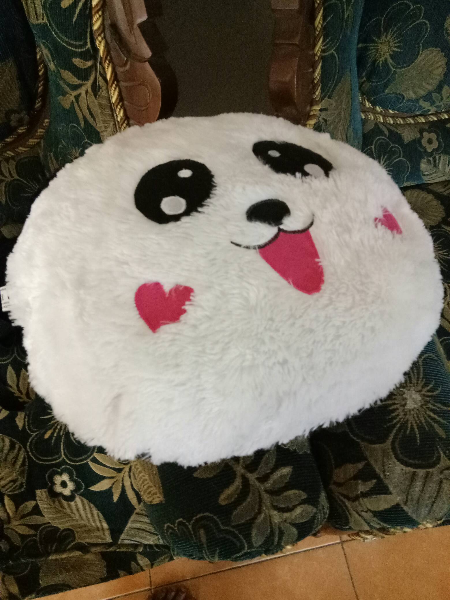 Bantal  Hello Kitty Full Coklat