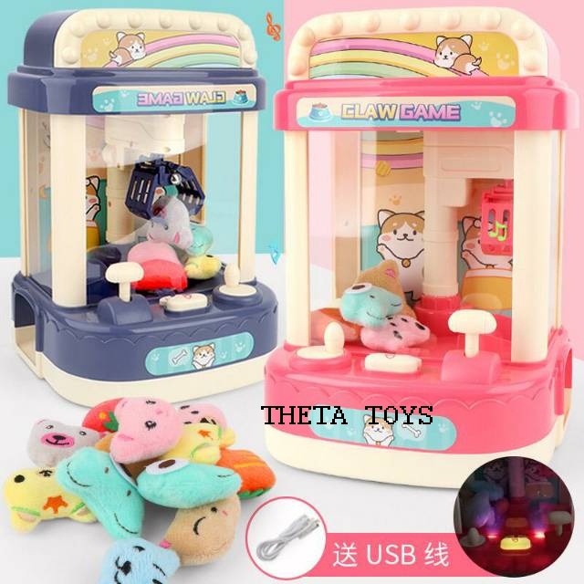 MAINAN MESIN CAPIT BONEKA MAINAN MESIN TANGKAP BONEKA MAINAN ANAK CLAW MACHINE